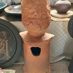 仏像の置き物　薩摩焼　陶芸家　忠雲窯作品の画像