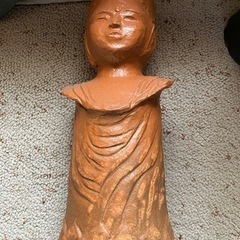 仏像の置き物　薩摩焼　陶芸家　忠雲窯作品の画像