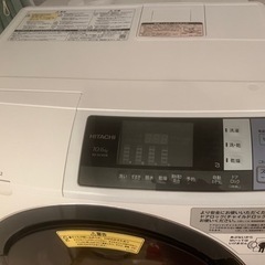 【美品】2018年製 HITACHI ビッグドラム 洗濯10/6kgの画像