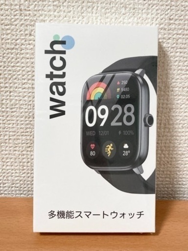 【新品】スマートウォッチ　通話機能付き　1.85インチ　iPhone/Android対応
