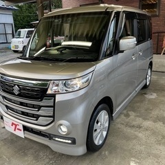 ご成約頂きました！スペーシアカスタムZ 4WD平成29年式！左側電動スライドドア青森岩手秋田の画像