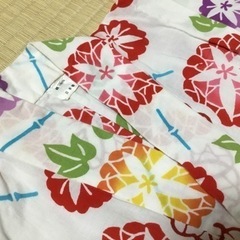 女児　浴衣　7〜8歳サイズの画像