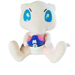 ぬいぐるみ　ミュウ　(マスターボールVer.)　レトロ