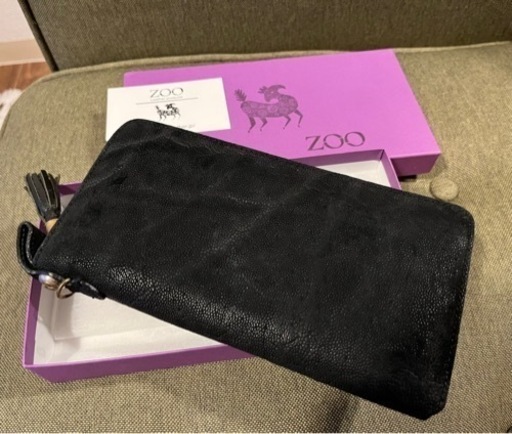 ZOO   象革  長財布