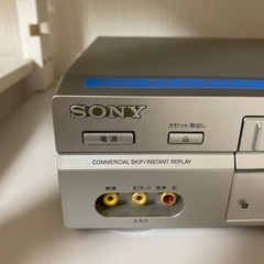 SONY ビデオデッキ　ビデオカセットレコーダー　VHSの画像