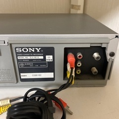 SONY ビデオデッキ　ビデオカセットレコーダー　VHSの画像
