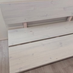 ソファベンチ　ベンチ　お譲りしますの画像