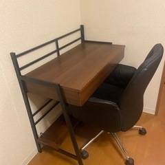 【取引中🙇】ワークデスク＋イス　セット