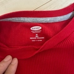 Old Navy 赤　男児カットソーサイズ8男の子子供服の画像