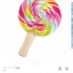 新品未使用 インテックス フロート 浮き輪 マット うきわ intex の画像