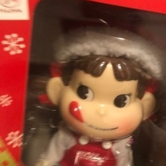 【値下げ】2009年クリスマスペコちゃん人形　サンタの画像
