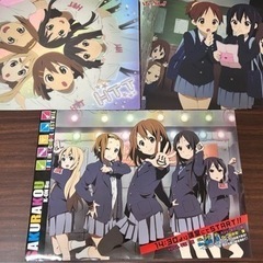 けいおんのクリアポスター