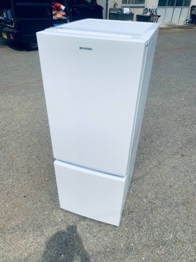 ♦️ アイリスオーヤマノンフロン冷凍冷蔵庫  【2019年製】AF156-WE