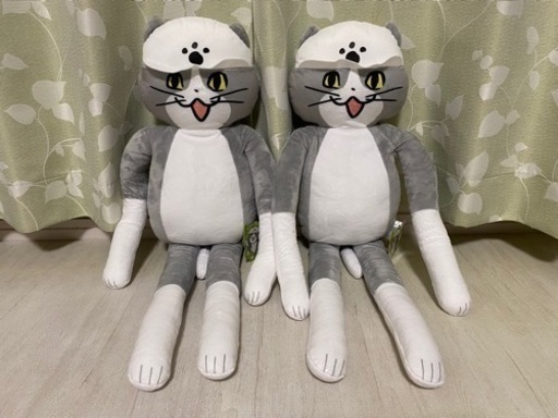 新品タグ付き　現場猫　ぬいぐるみ　2点セット