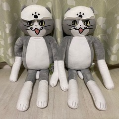 新品タグ付き　現場猫　ぬいぐるみ　2点セット