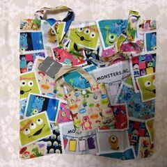 新品未使用　ディズニー／ピクサー　キャラクターズ　エコバッグ　ト...