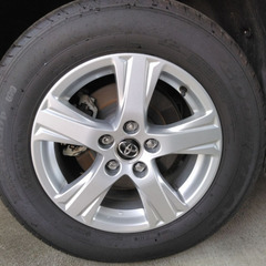 美品バリ溝 県外近場対応可 アルファード純正タイヤホイールセット 30