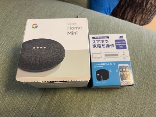 美品　グーグルホームミニとスマート家電コントローラー