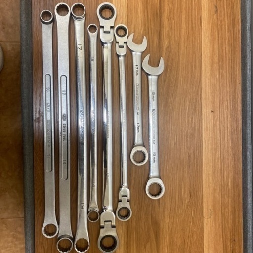 ストレートメガネレンチ、ギヤレンチ(ktc.ストレート.アストロ)