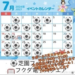 7/13(土)13:00〜15:00 芝園フットサル場　参加費3...