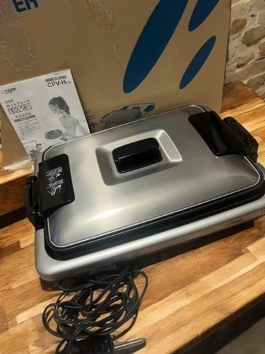 TIGER タイガー　ホットプレート　モウいちまい　CPV-H130