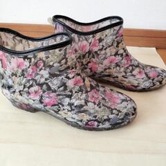 Charming  ショート丈 レインブーツ  ガーデニング sizeＬ日本製✩の画像
