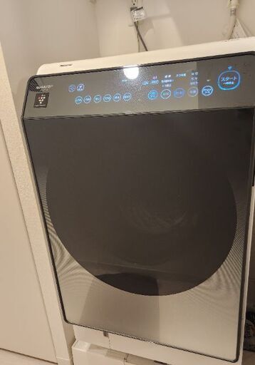 ドラム式洗濯乾燥機　シャープ　ES-W113-SL 美品