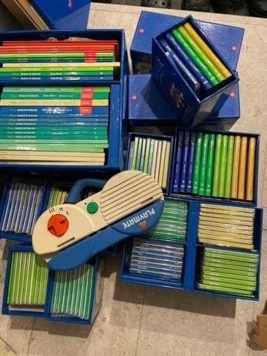 ディズニー英会話システムDVDその他沢山　7月10日までなら10000円