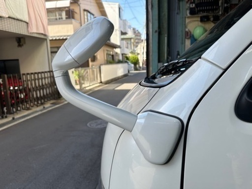 ハイエース　ガッツミラー　ホワイトパールクリスタルシャイン（070）