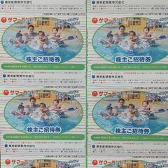 東京サマーランド 株主優待券 プール のりもの乗り放題 フリーパ...