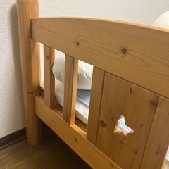 2段ベッド　上段だけ。