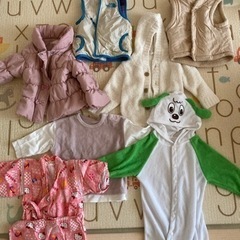 お渡し先が決まりました　80、90サイズの子供服 詰合わせの画像