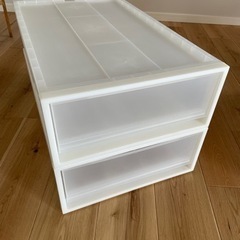 無印衣類収納ケースの画像