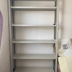 決まりました家具 収納家具 本棚　スチール棚