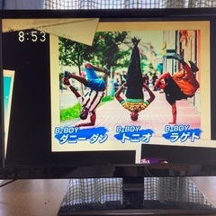 2018年製　LEDテレビ22V型