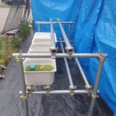 ◎受け渡し者決定◎めだか飼育棚（単管パイプ）の画像