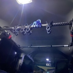 車用 インテリアバー(竿掛け)の画像