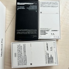 ［箱のみ]Macbook Pro/ iPhone13 Pro+SEの画像