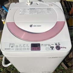 決まりました！【6kg 洗濯機 SHARP】2013年製 洗濯槽洗浄済み！