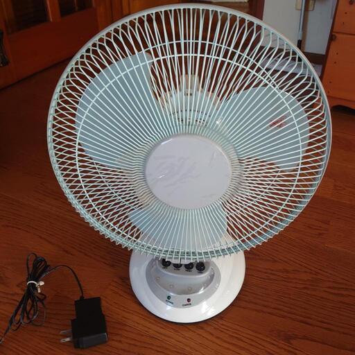 値下げ中充電式扇風機