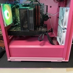 自作 PC ピンク
