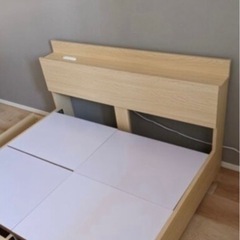 セミダブル　ベッド
の画像