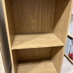 無料　キャスター付き　カラーボックス