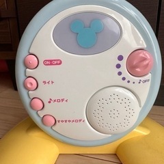 【超美品】ディズニー キャラクターズ 折りたたみベビーベッドにも対応 やわらかガラガラメリーデラックスプラス の画像