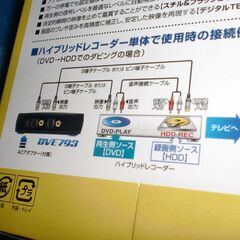 ほぼほぼ新品　デジタルビデオエディターDVE793の画像