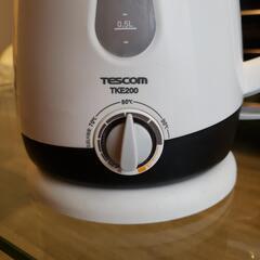TESCOM 温度調節機能 電気ケトル 電気ポットの画像