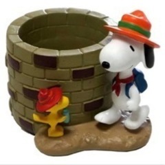 【新品】スヌーピープチプランター （ビーグルスカウト ）