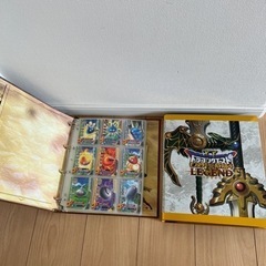 ドラクエコレクションに　カード大量　ファイル2冊の画像