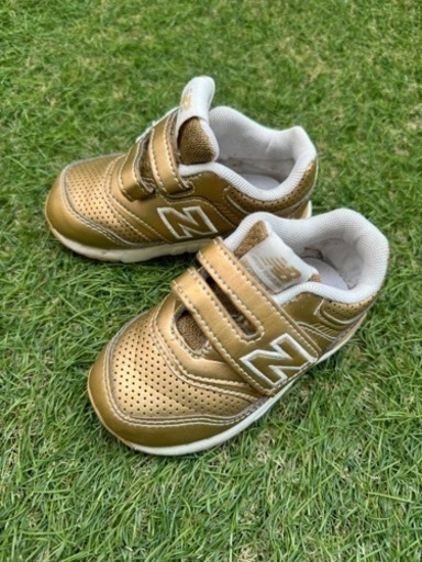 New Balance ニューバランス　ゴールド　12.5cm スニーカー