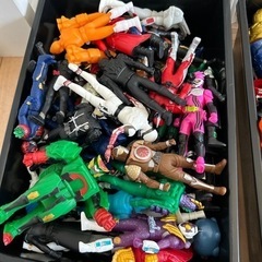 仮面ライダー　指人形フィギュア大量の画像